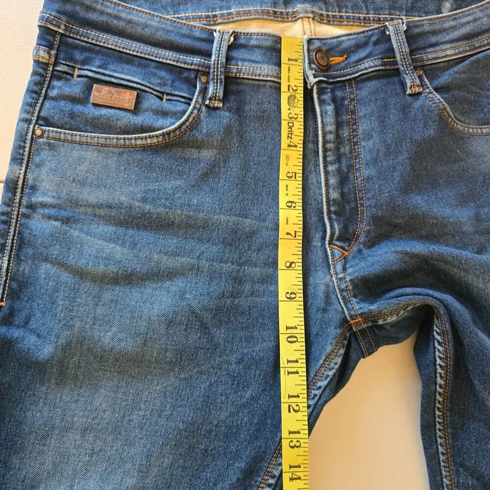 JinJer Jean Co. Madness Special Operations 36 x 27 Corps No. 6 Blue Medium Wash